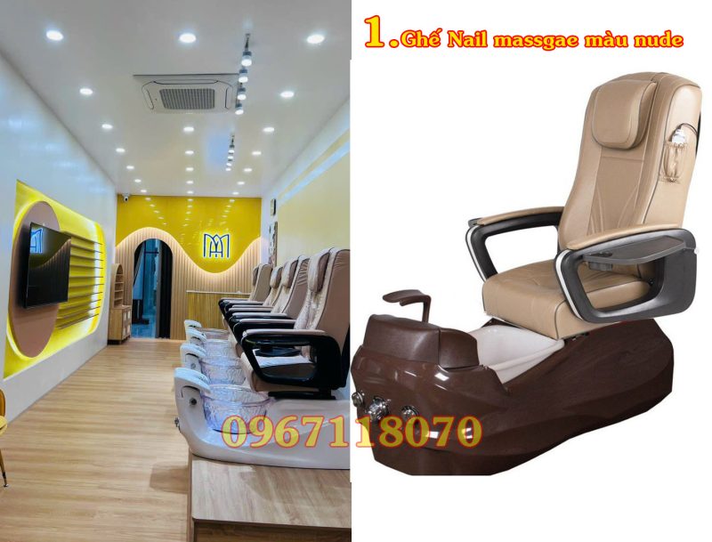 +9 TÔNG MÀU MẪU GHẾ NAIL ĐẸP TẠI HÀ NỘI