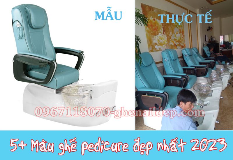 +5 MÀU GHẾ PEDICURE ĐẸP NHẤT 2023 - HÀ NỘI