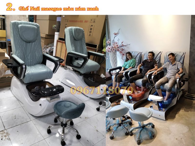 +9 TÔNG MÀU MẪU GHẾ NAIL ĐẸP TẠI HÀ NỘI