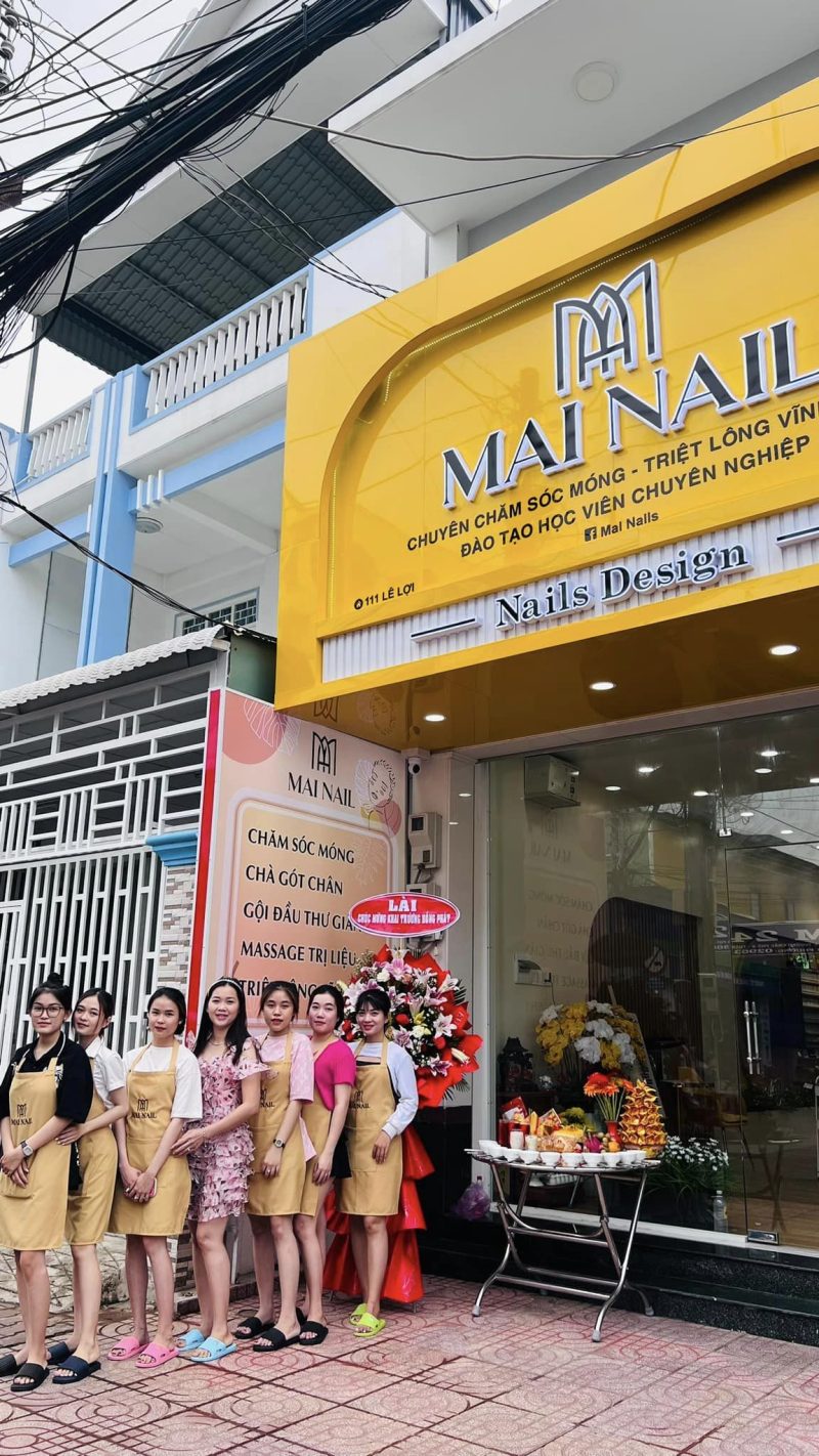 MAI NAIL | THIẾT KẾ TIỆM NAIL | HÀ NỘI