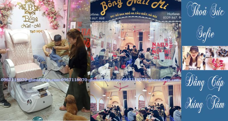 THIẾT KẾ TIỆM NAIL-BỐNG NAIL-HÀ NỘI