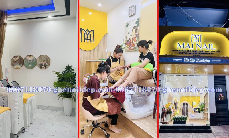 MAI NAIL | THIẾT KẾ TIỆM NAIL | HÀ NỘI