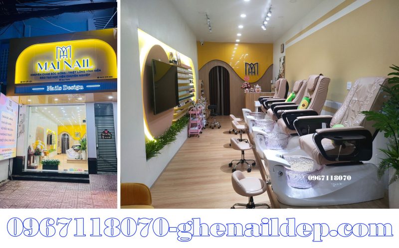 MAI NAIL | THIẾT KẾ TIỆM NAIL | HÀ NỘI