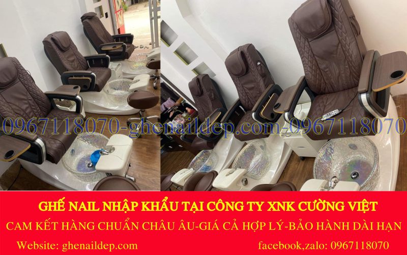 NỘI THẤT NAIL ĐẸP TẠI HÀ NỘI ! MẪU GHẾ NAIL ĐẸP - GIƯỜNG GỘI - GHẾ MASSGAGE CHÂN-BÀN NAIL-GHẾ FOOT-BÀN GHẾ SOFA MỚI NHẤT.