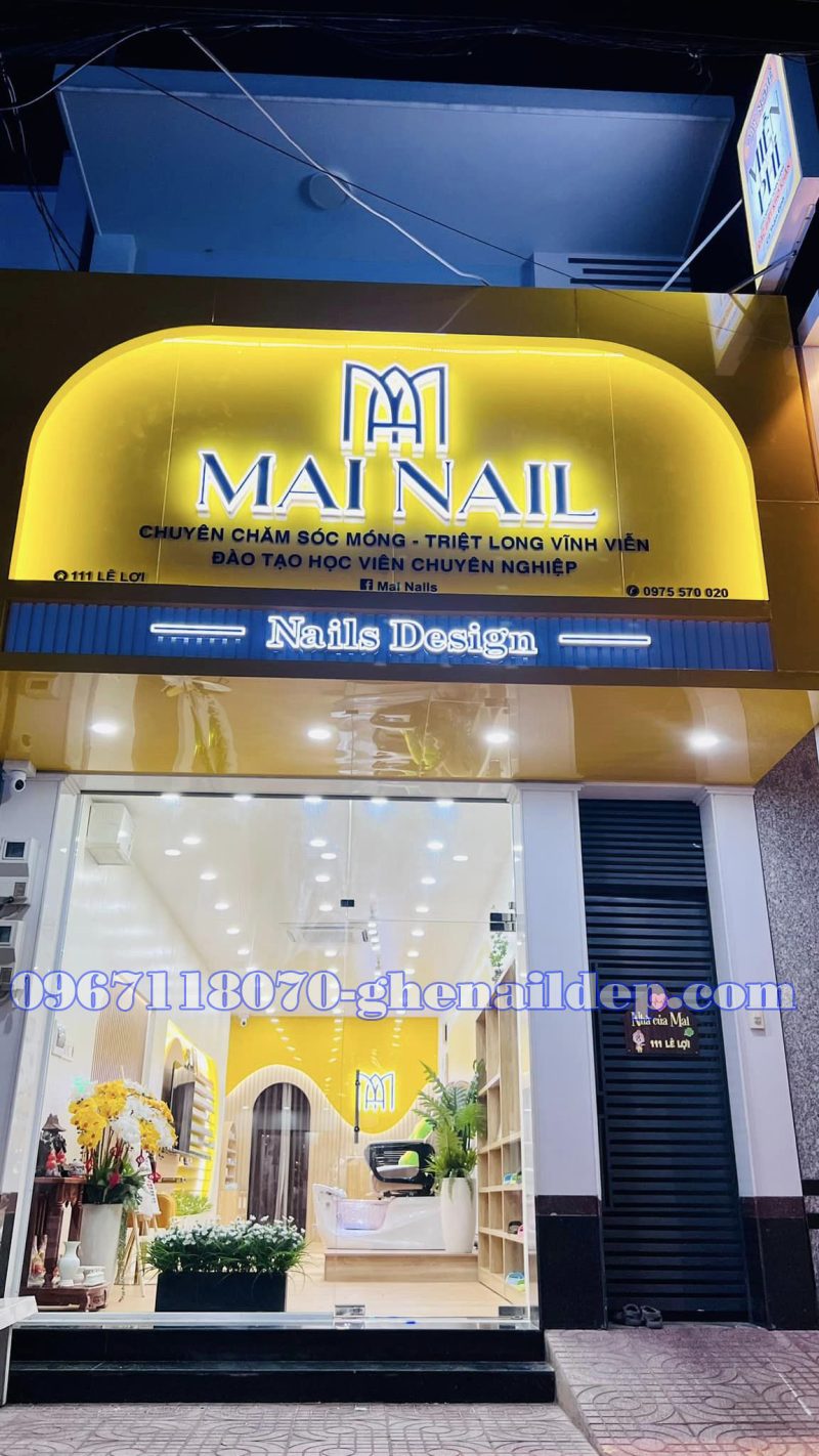 MAI NAIL | THIẾT KẾ TIỆM NAIL | HÀ NỘI