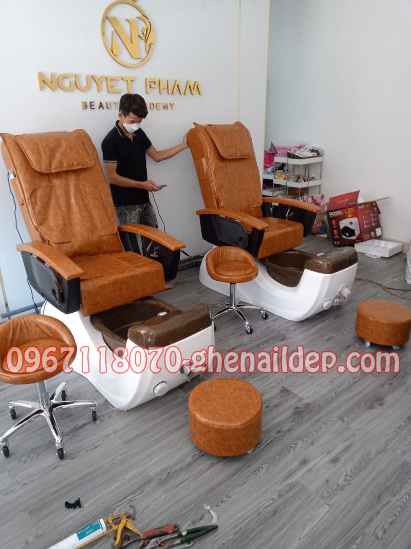 GHẾ NAIL MASSAGE-GHẾ NAIL PEDICURE-GHẾ NAI NHẬP KHẨU THẾ HỆ MỚI 5.0-HỒ TÂY-HÀ NỘI.