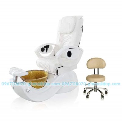 GHẾ PEDICURE MÀU TRẮNG-HÀ NỘI