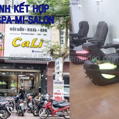 KẾT HỢP MÔ HÌNH NAIL - SPA MI- SALON HAIR - GỘI ĐẦU DƯỠNG SINH - TRONG CÙNG MỘT TIỆM TẠI SAO KHÔNG?