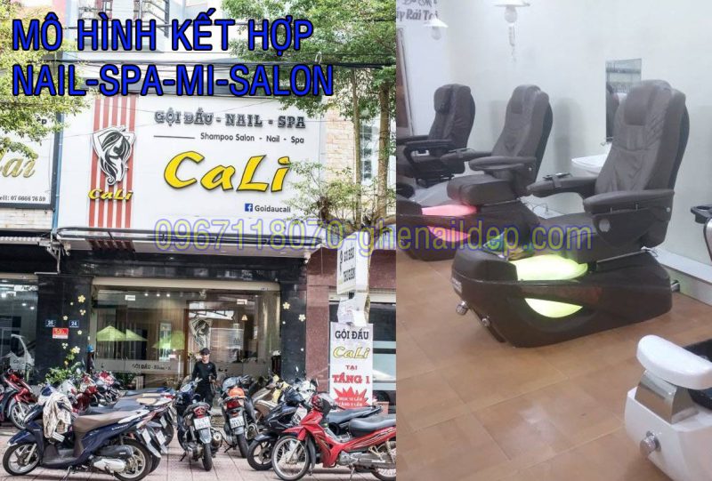 KẾT HỢP MÔ HÌNH NAIL - SPA MI- SALON HAIR - GỘI ĐẦU DƯỠNG SINH - TRONG CÙNG MỘT TIỆM TẠI SAO KHÔNG?