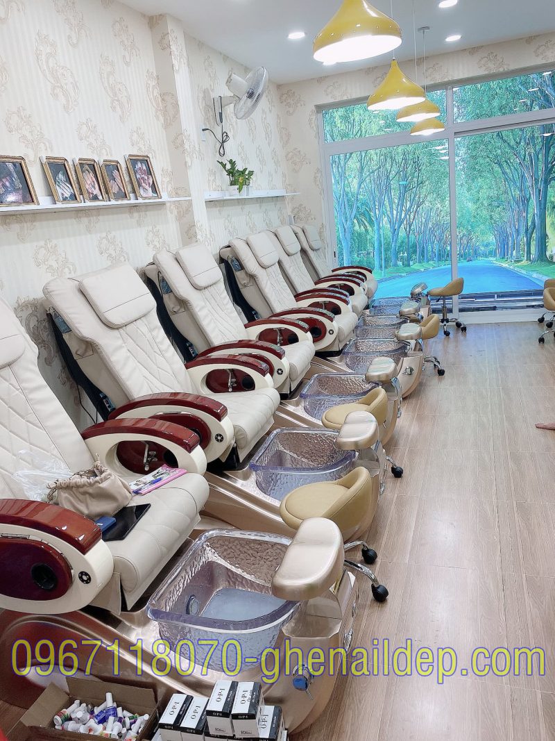 MÔ HÌNH THIẾT KẾ TIỆM NAIL – SPA NAIL- BEAUTY SPA- THẢM MỸ HIỆN ĐẠI HỢP XU HƯỚNG