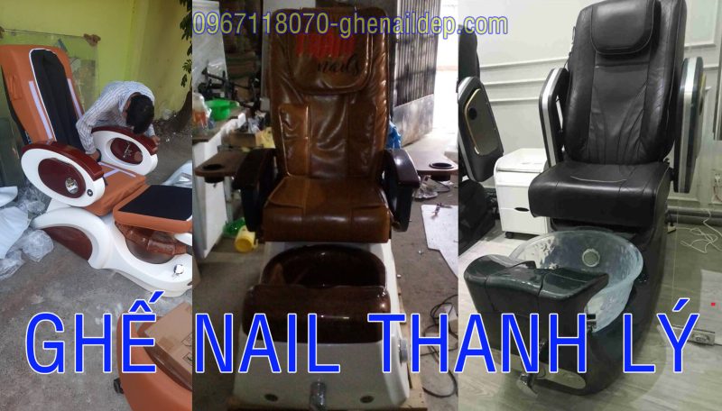 GHẾ NAIL MASSAGE THANH LÝ - NÊN MUA GHẾ NAIL MASSAGE THANH LÝ Ở ĐÂU?