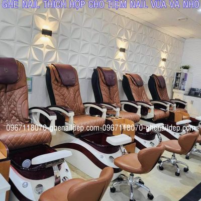 LỰA CHỌN GHẾ NAIL PHÙ HỢP CHO TIỆM NAIL VỪA VÀ NHỎ