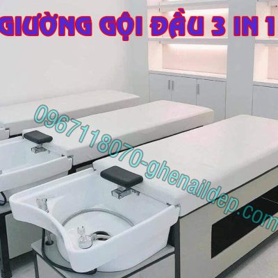 ĐƠN VỊ THIẾT KẾ GIƯỜNG GỘI ĐẦU 3IN1 ĐẸP NHẤT TẠI HÀ NỘI