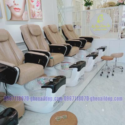 THIẾT KẾ TIỆM NAIL ĐẸP - KIM NGÂN BEAUTY-SPA TẠI HÀ NỘI